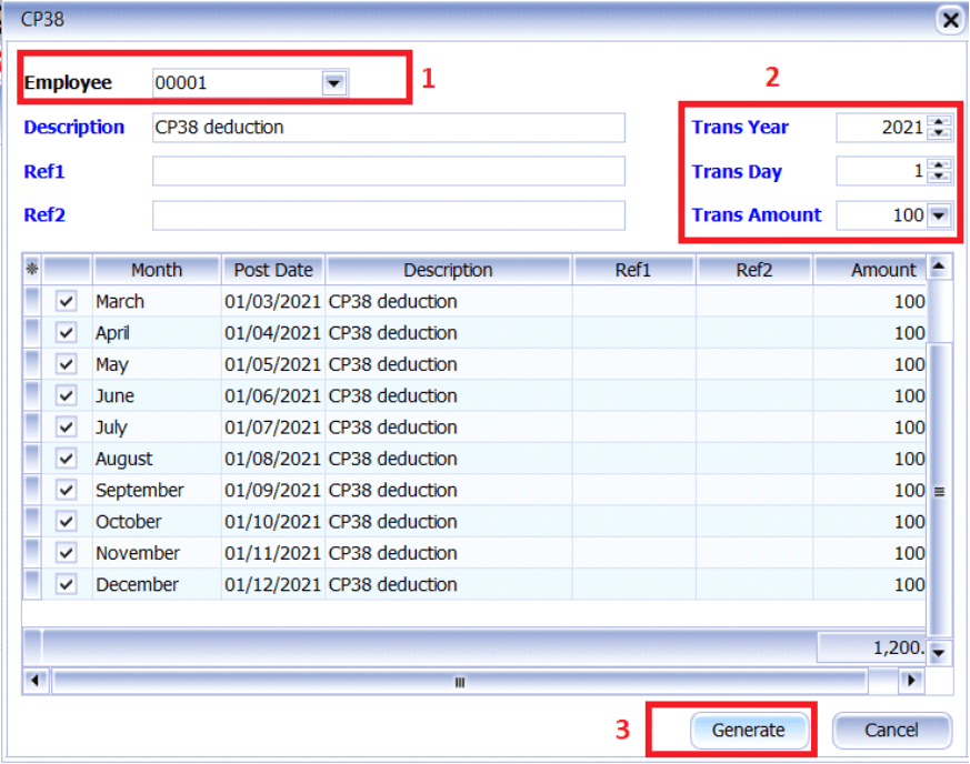 How to process CP38 - Step 3