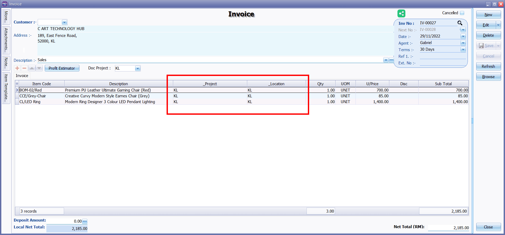 SQL Accounting Software - Branch Access Rights By Users