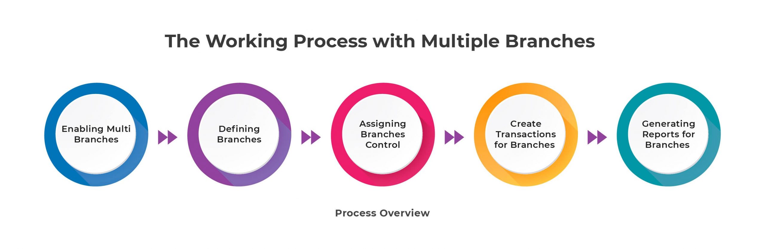 SQL Accounting Software - Multiple Branches Process Overview